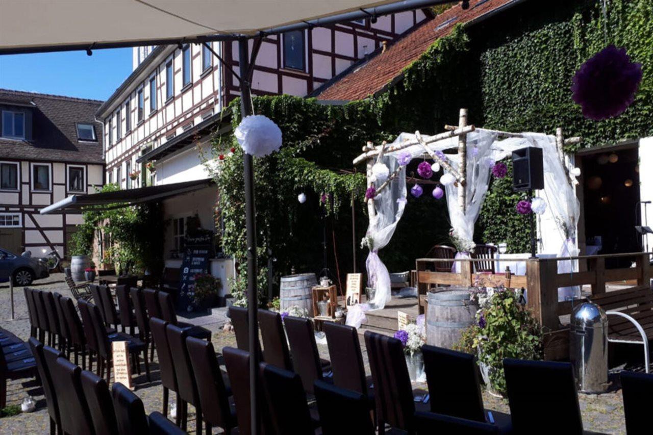 Hotel Alter Behring Gutshof Marbach Esterno foto
